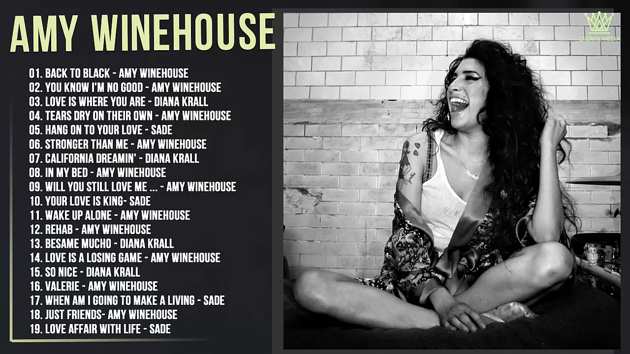 image 0 Amy Winehouse Greatest Hits Full Album - Best Songs Of Amy Winehouse 2021