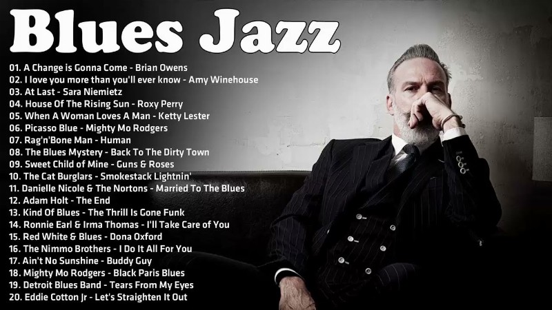 Best Album Of Jazz Blues Music - Relaxing Blues Music In Restaurant : Best Playlist Blues Music