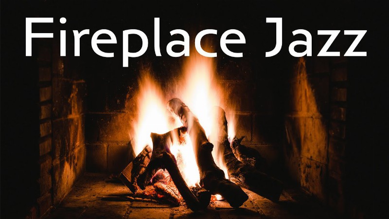 Fireplace Jazz - Relaxing Jazz Saxophone Music - Cozy Night Ambience With Crackling Fireplace