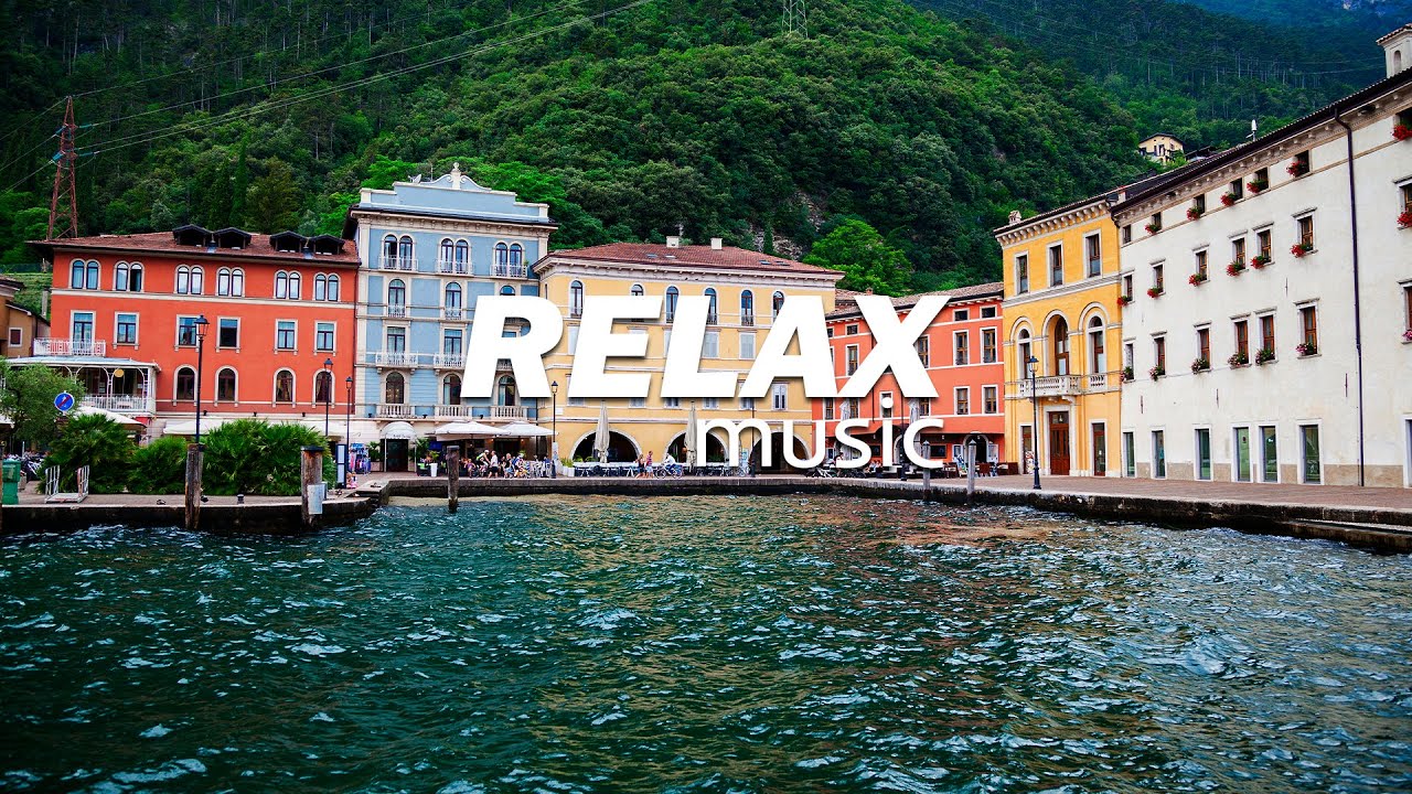 Italian Guitar Jazz - Smooth Bossa Nova & Jazz Music - Lake Garda Background