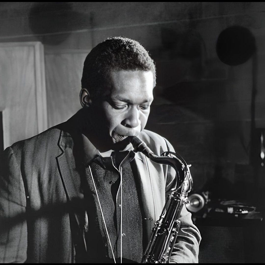 image  1 Jazz, Blues And Lounge Music - John Coltrane during the recording session of the iconic album “Balla