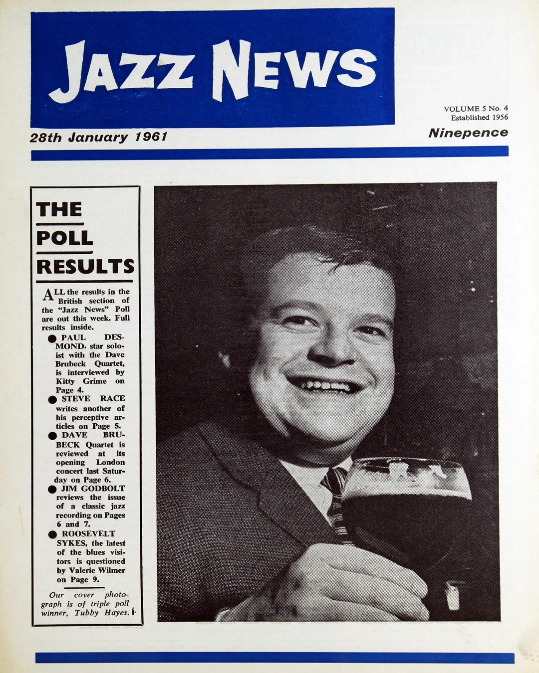 image  1 National Jazz Archive - Jazz News, for a number of decade’s boasted it was the world’s only weekly j