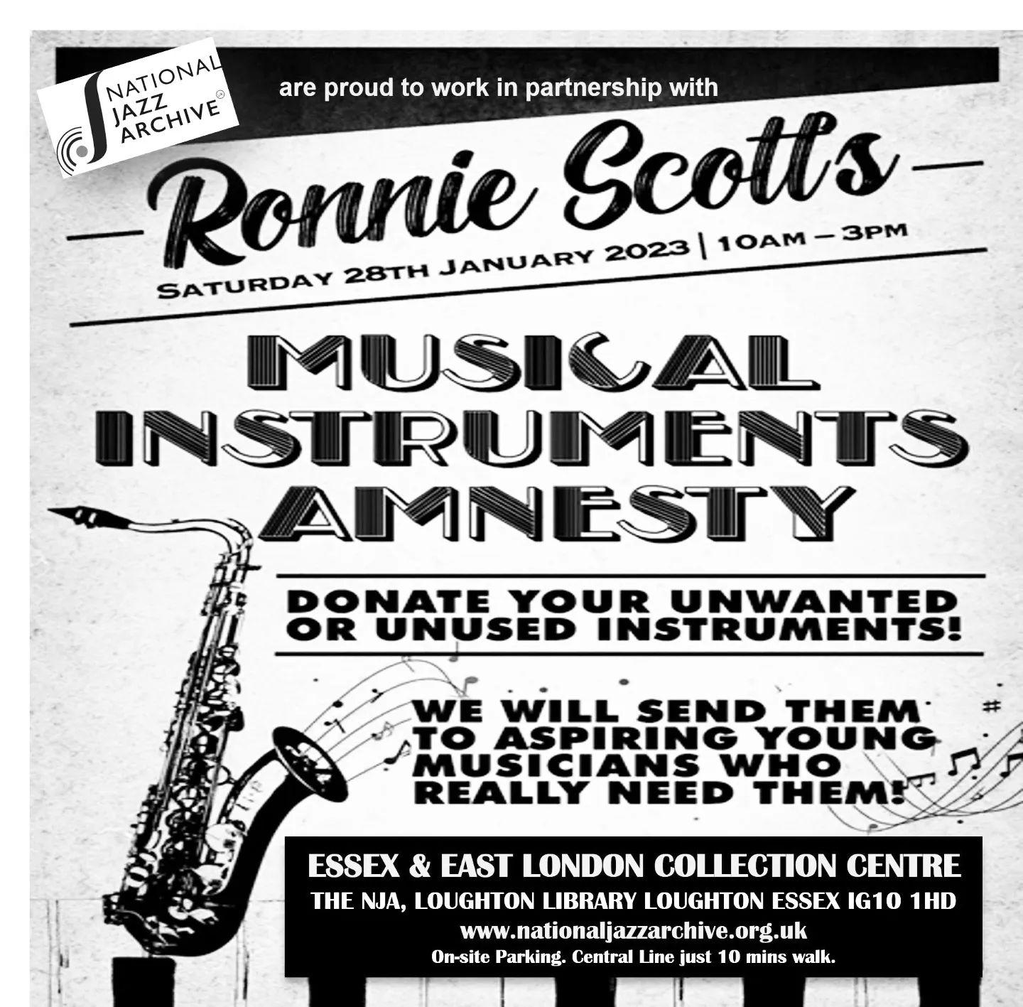 Ronnie Scott's comes to Essex (sort of