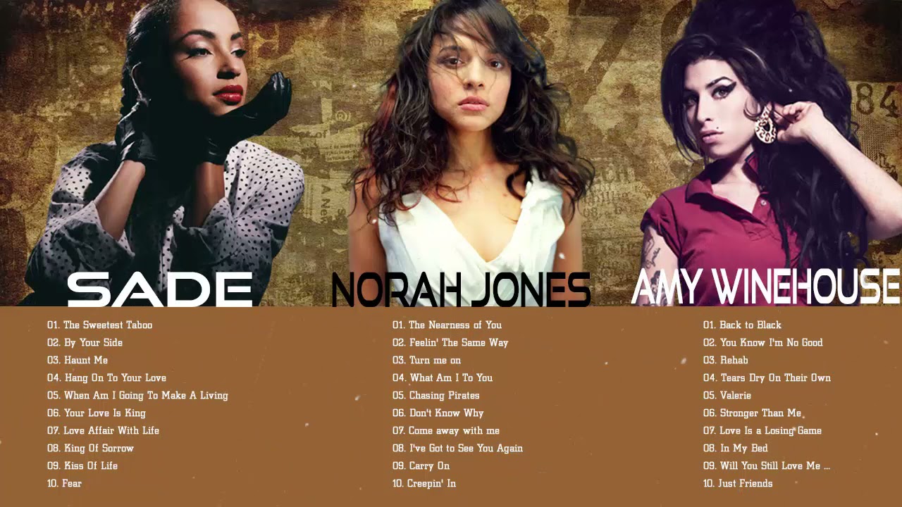 image 0 The Very Best Of Jazz : Sade Norah Jones Amy Winehouse Greatest Hits Full Album 2021